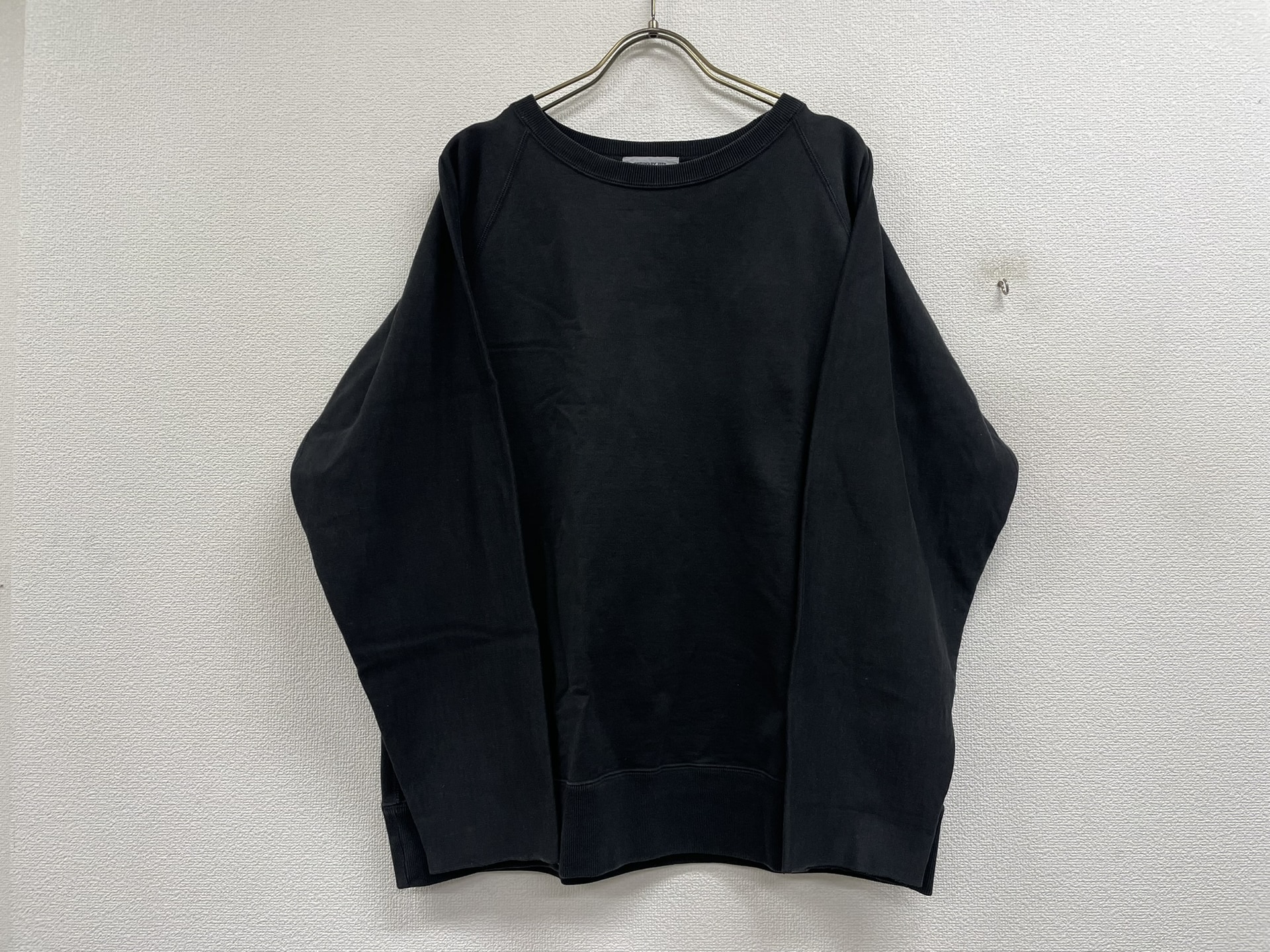 ORDINARY FITS インレイ クルーネック スウェット