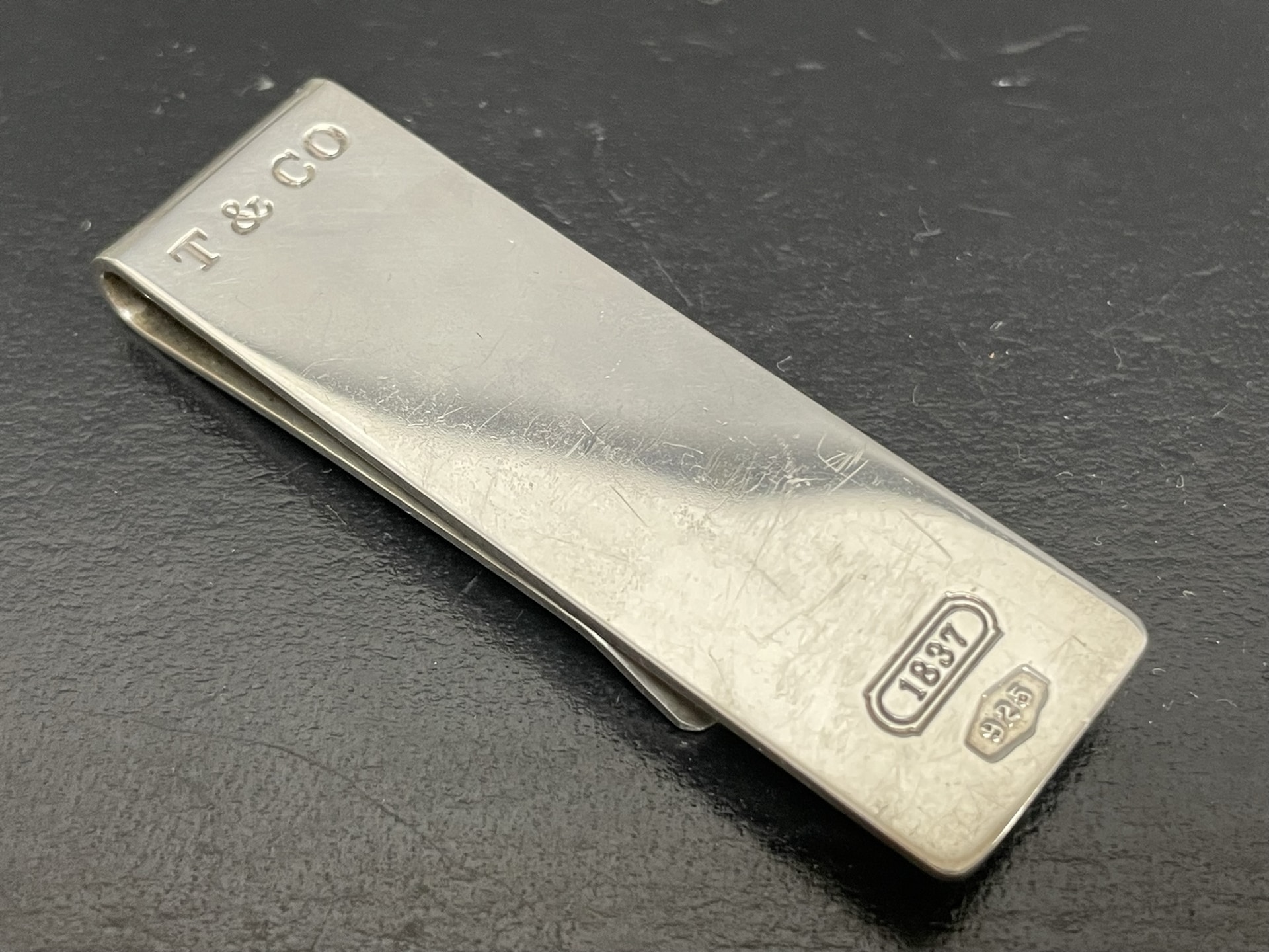 TIFFANY&Co. 1837 シルバーマネークリップ