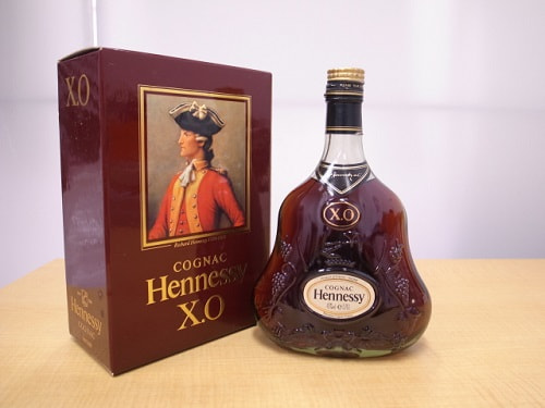 Hennessy XO グリーンボトル金キャップ