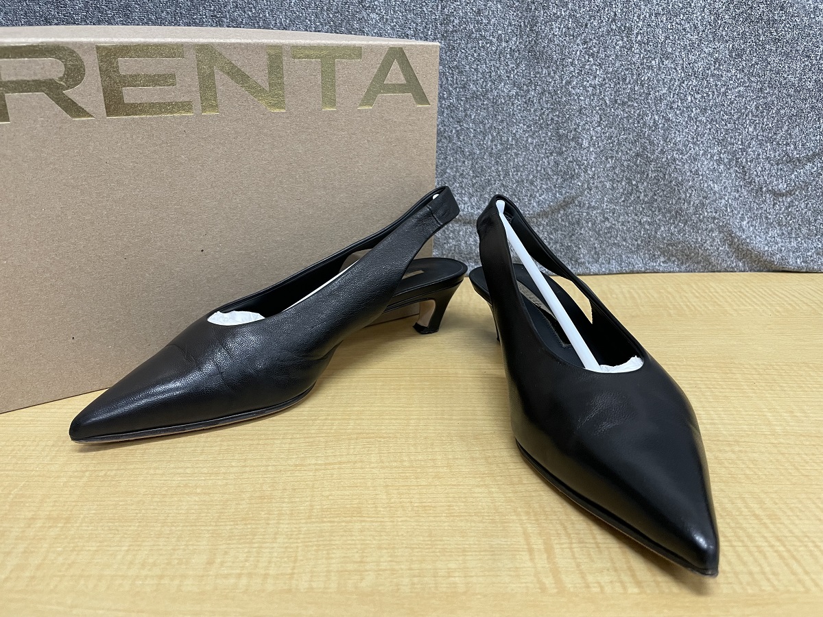 BRENTA 4cm Back strap pumps