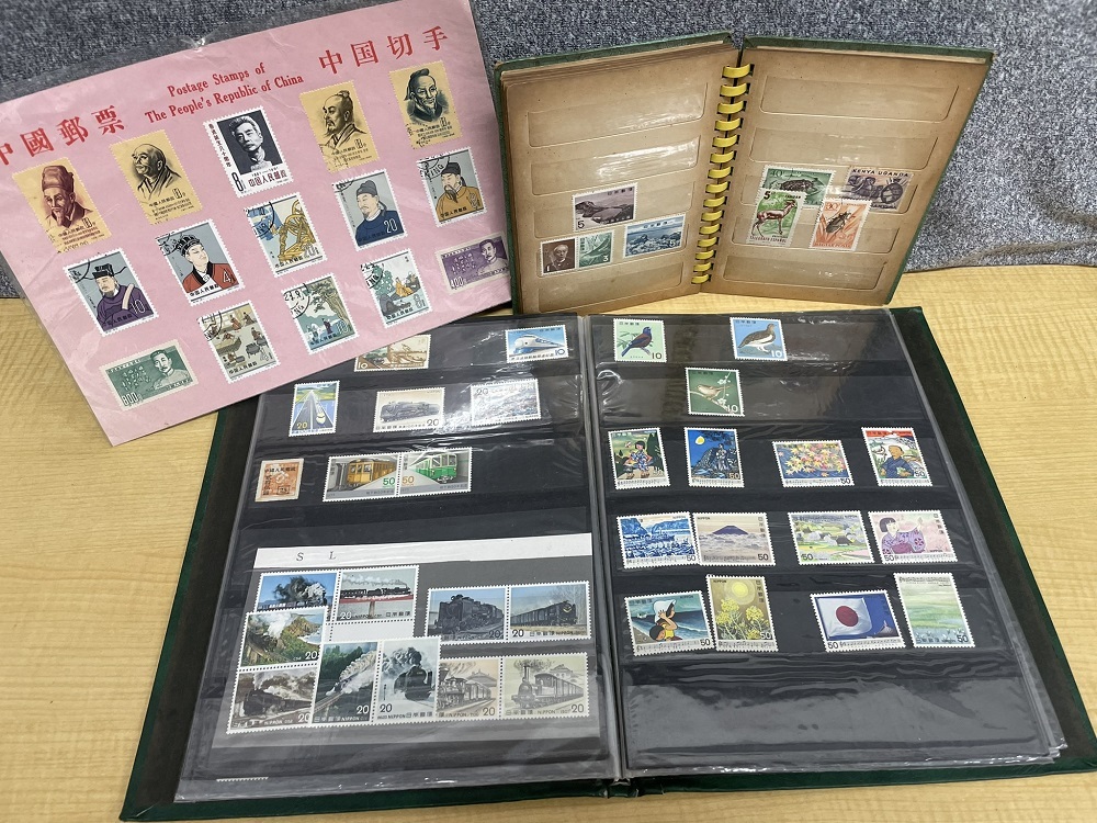 記念切手バラ切手、海外切手、使用済み