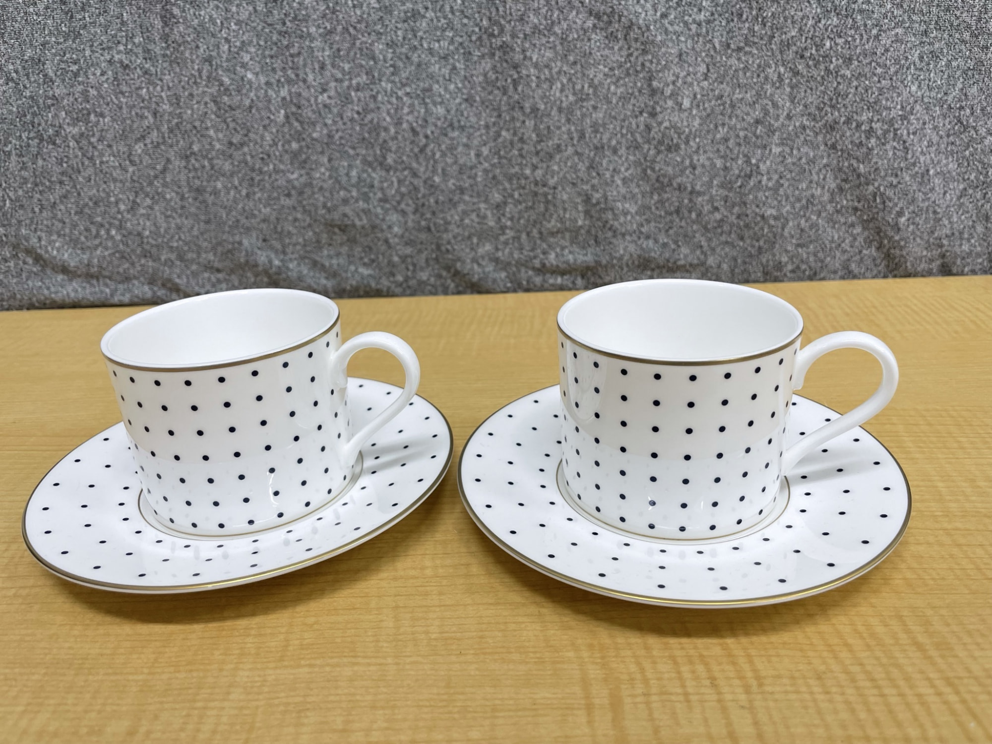 RALPH LAUREN HOME ドットカップ&ソーサー