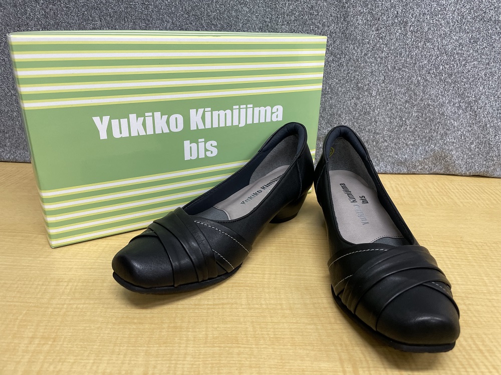 Yukiko Kimijima bis 8251 ローヒールレザーパンプス
