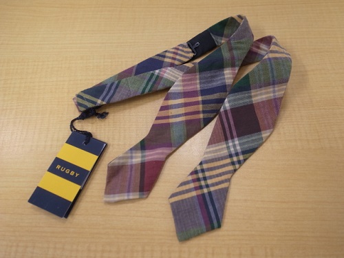 RALPH LAUREN RUGBY マドラスチェックボウタイ