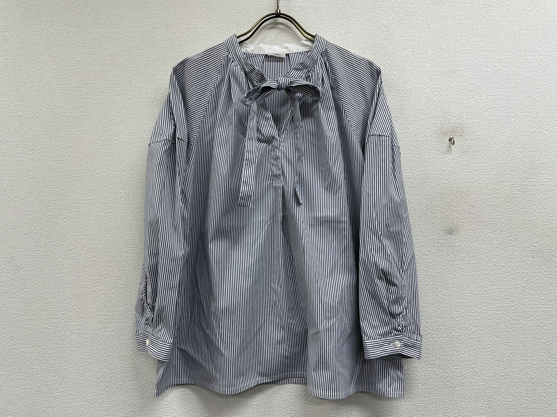 IENA ボウタイブラウス