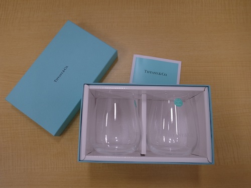 TIFFANY&Co. ペアクリスタルタンブラー