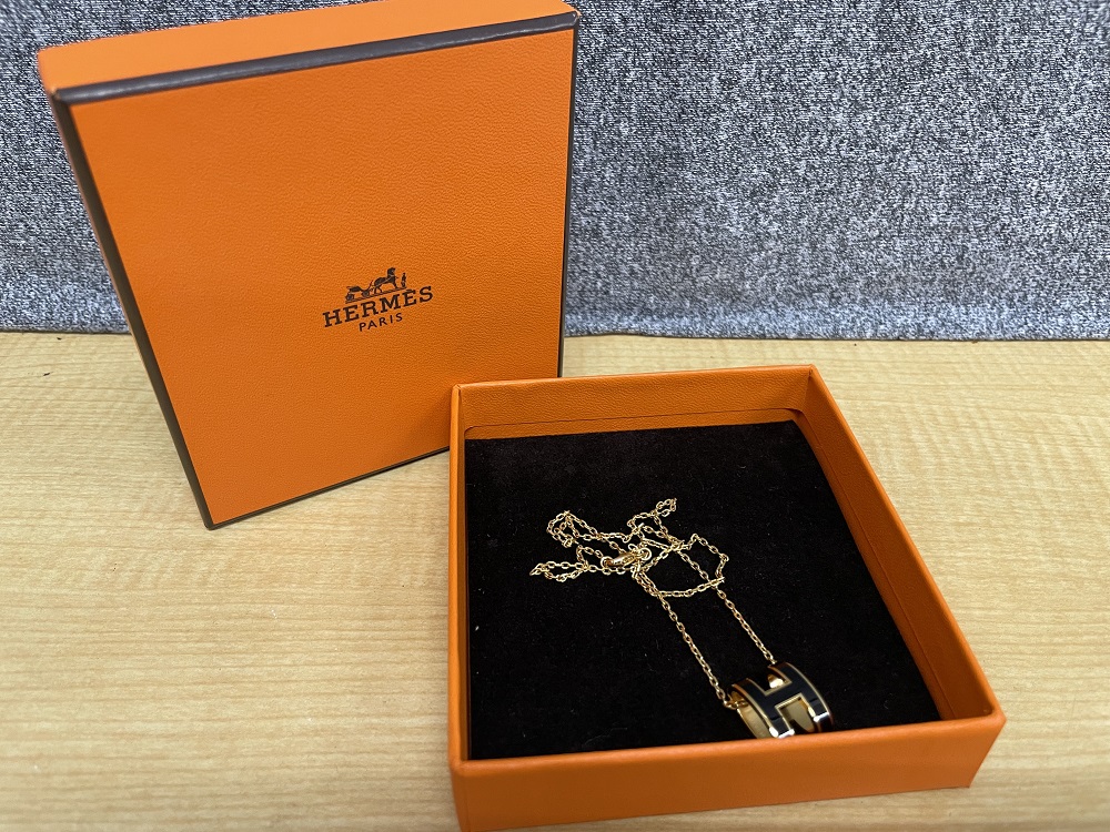 HERMES ポップアッシュ ネックレス