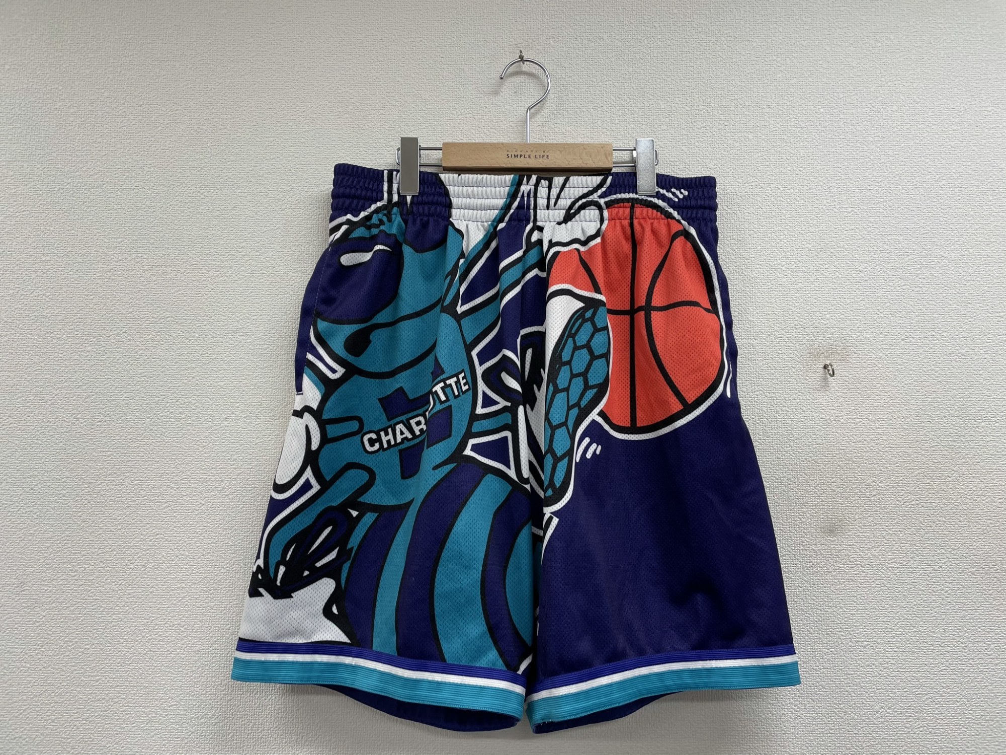 Mitchell&Ness Big Face HORNETS SHORTS