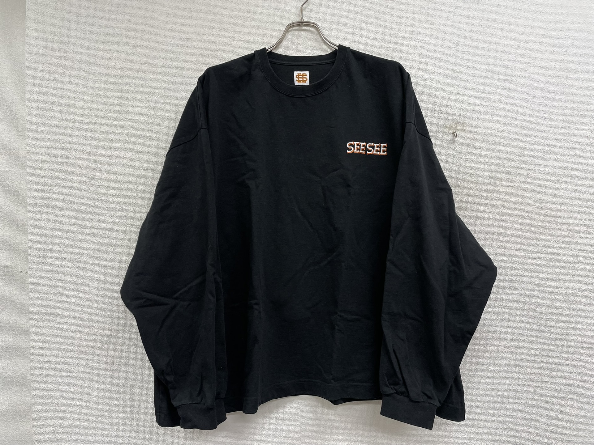 SEESEE×URBS SUPER BIG FLAT LONG-SLEEVE TEE