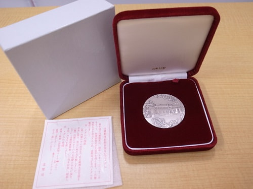 内閣制度創始100周年記念昭和60年純銀メダル