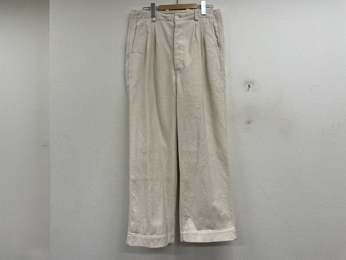 HATSKI HTK-20103 Uncut 2Tuck Wide Trouser