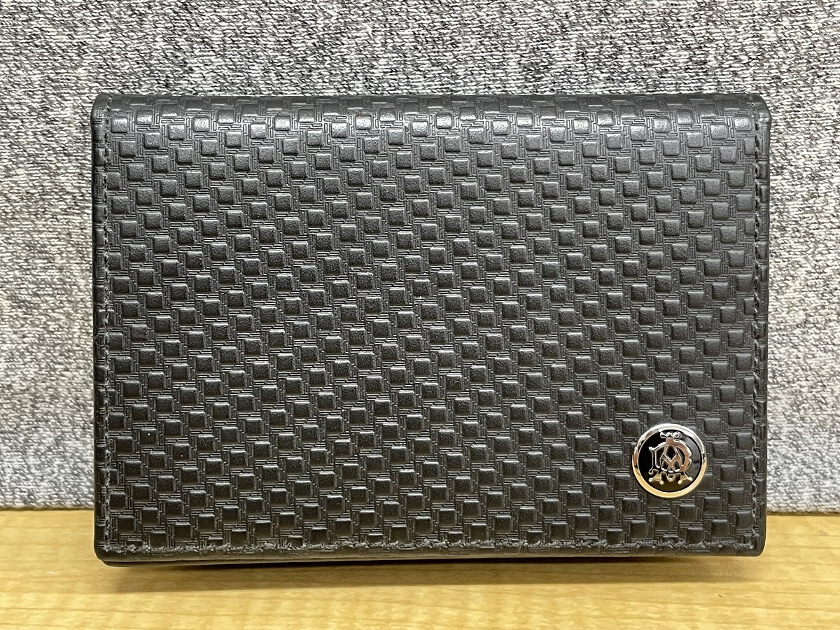 Dunhill ADロゴ レザーカードケース