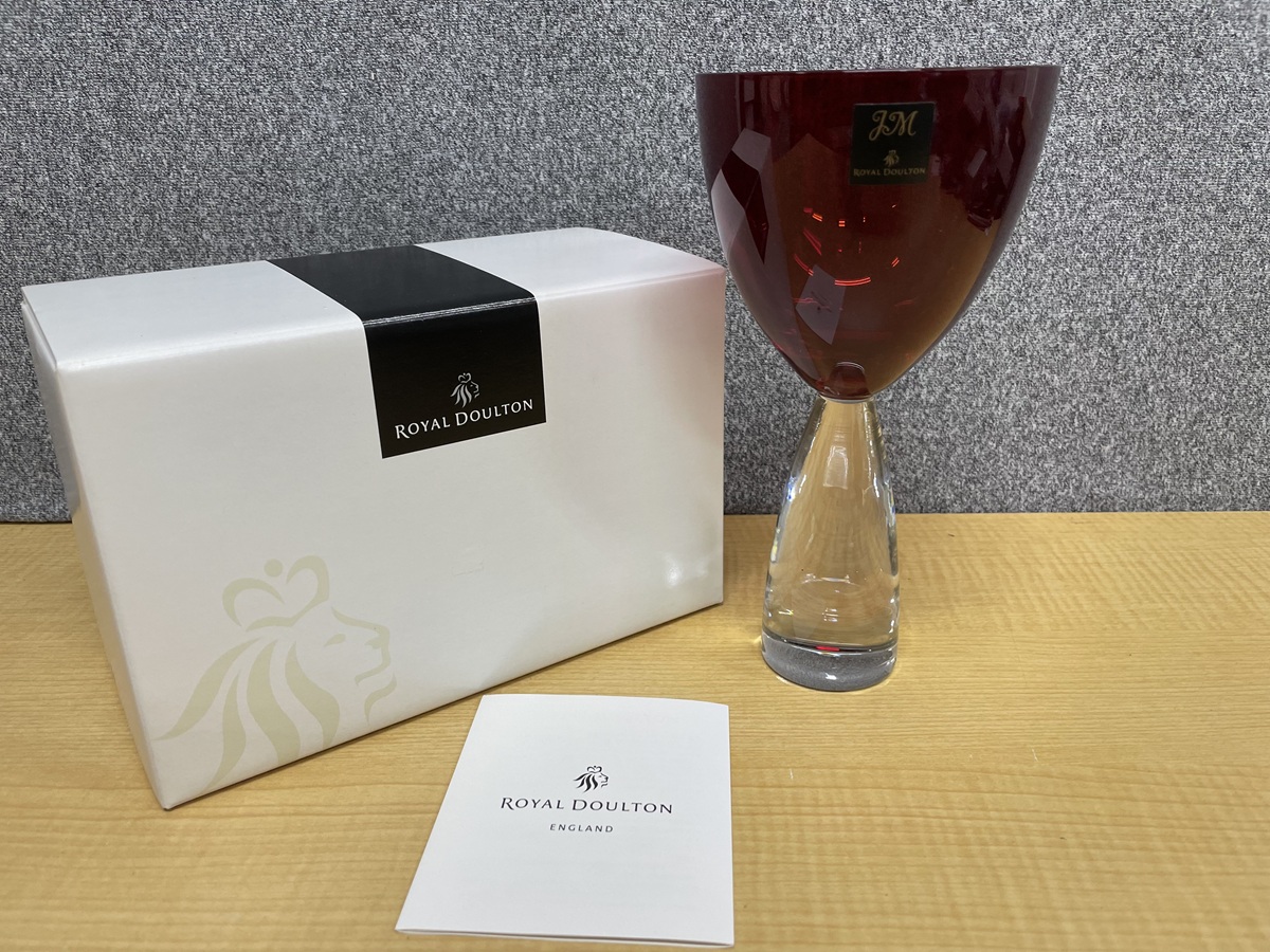 ROYAL DOULTON ジュリアンマクドナルド イグナイトグラス