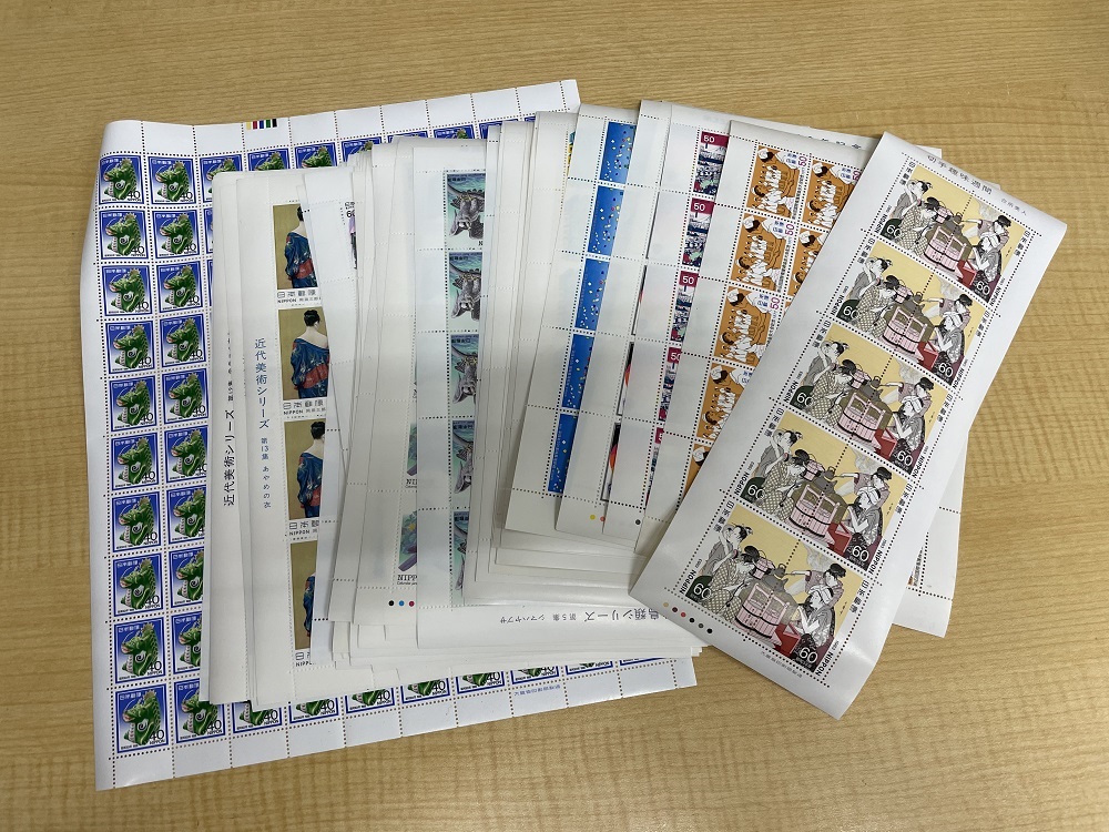 記念切手高額面シート