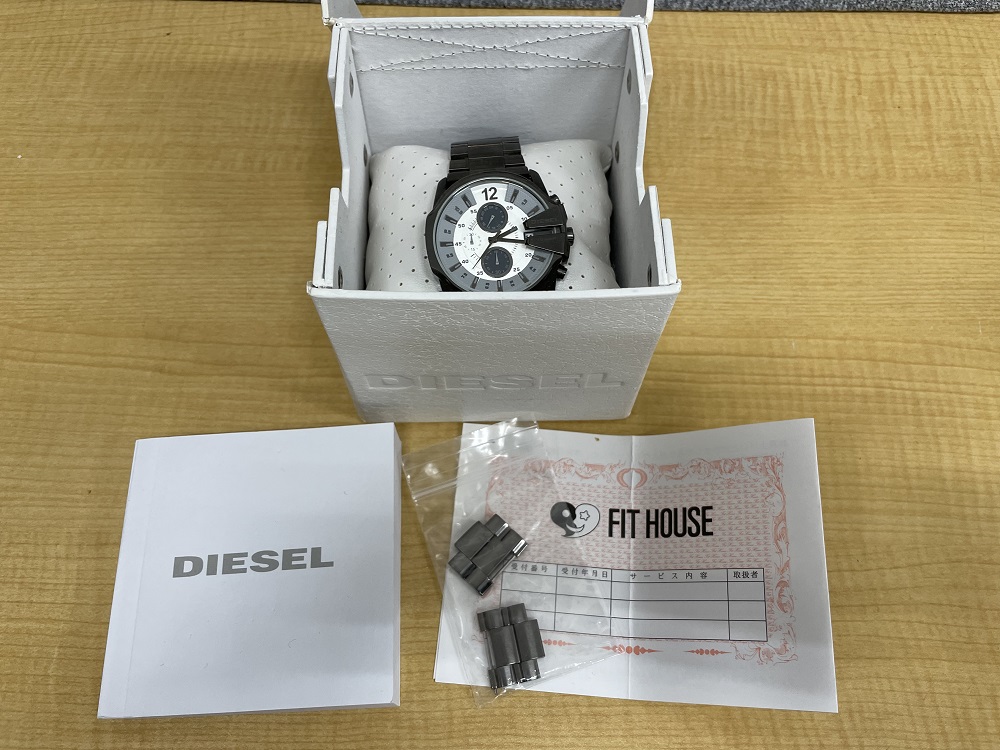 DIESEL DZ4225 クロノグラフメンズクォーツ腕時計