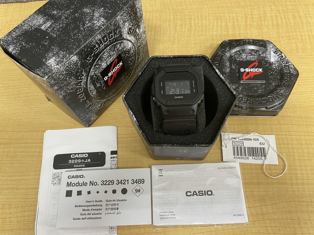 CASIO G-SHOCK DW-5600BBN-1JF Military Black