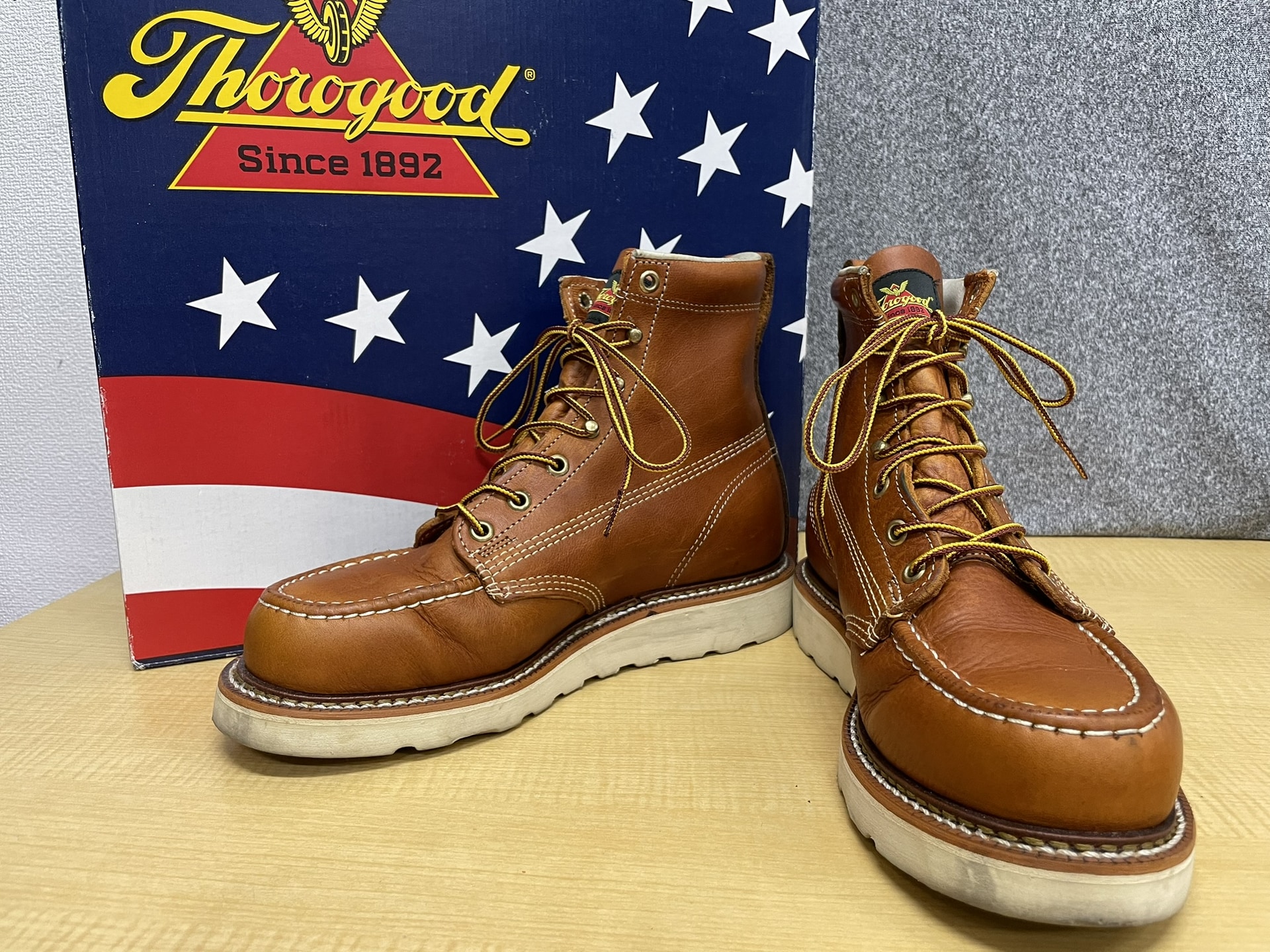 Thorogood 814-4200 6インチモックトゥブーツ