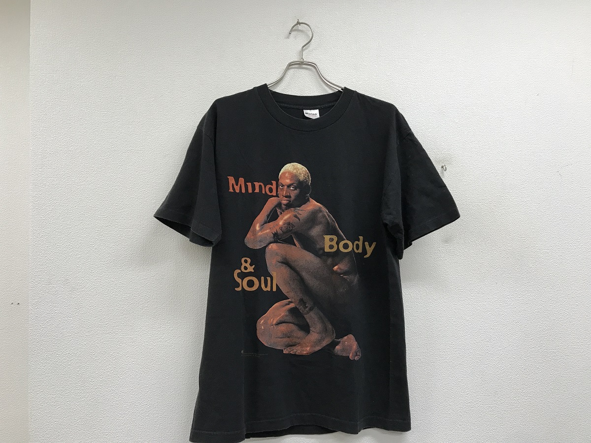 Murina USA製デニス・ロッドマンフォトプリントTシャツ