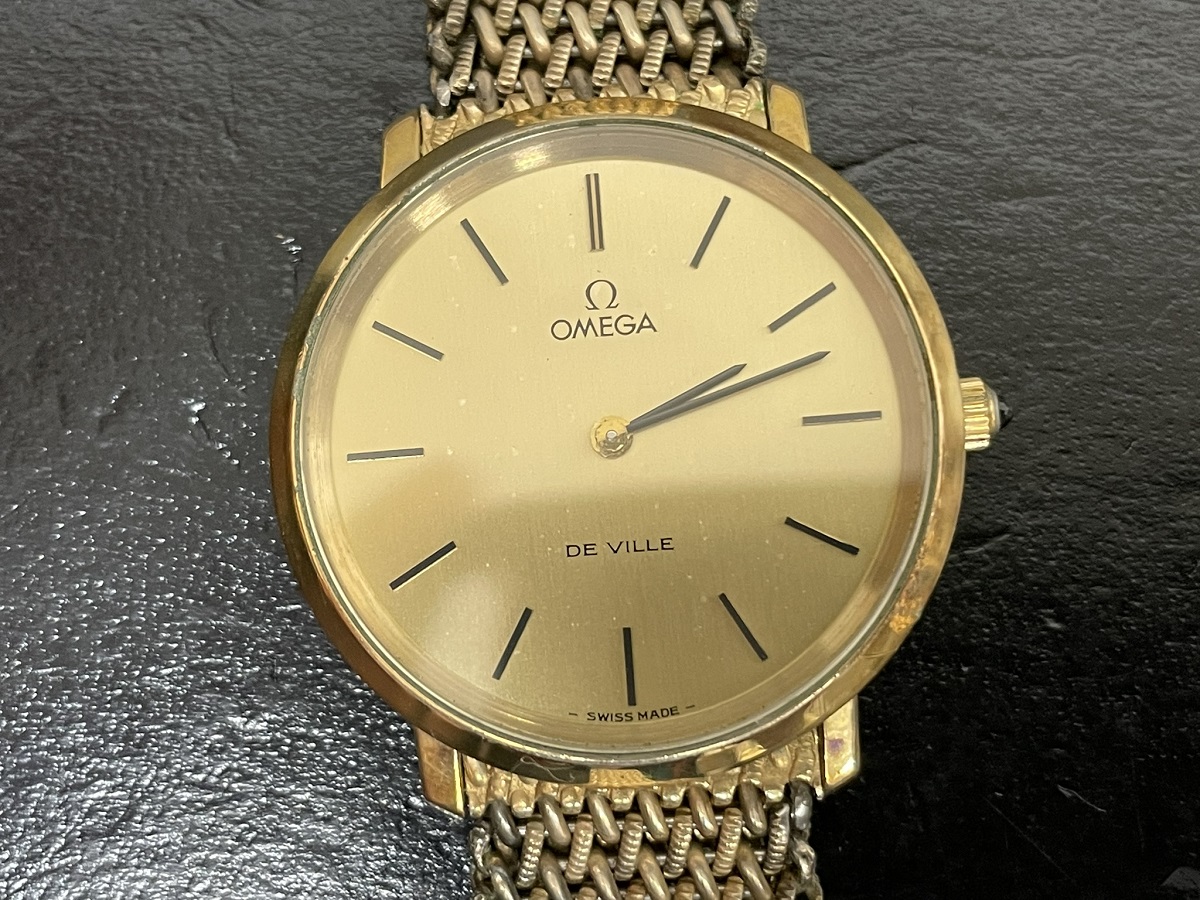 OMEGA 111.0107 Cal.625 DE VILLEメンズ手巻き腕時計