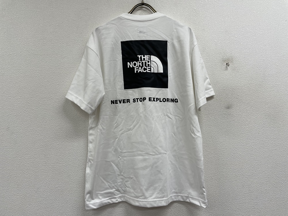 THE NORTH FACE NT32350 ショートスリーブバックスクエアーロゴティー