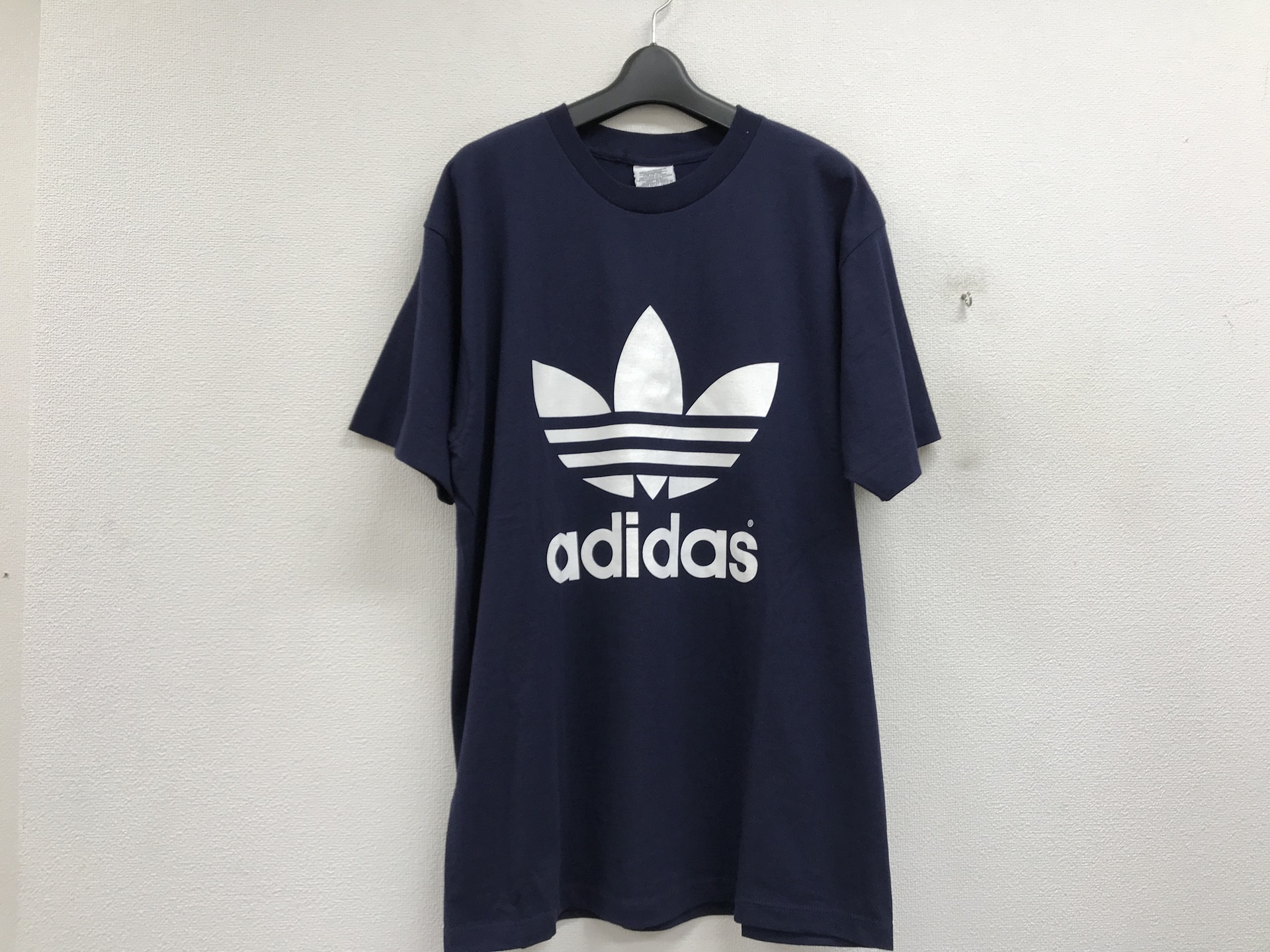 adidas 90s USA製両面トレフォイルTシャツ