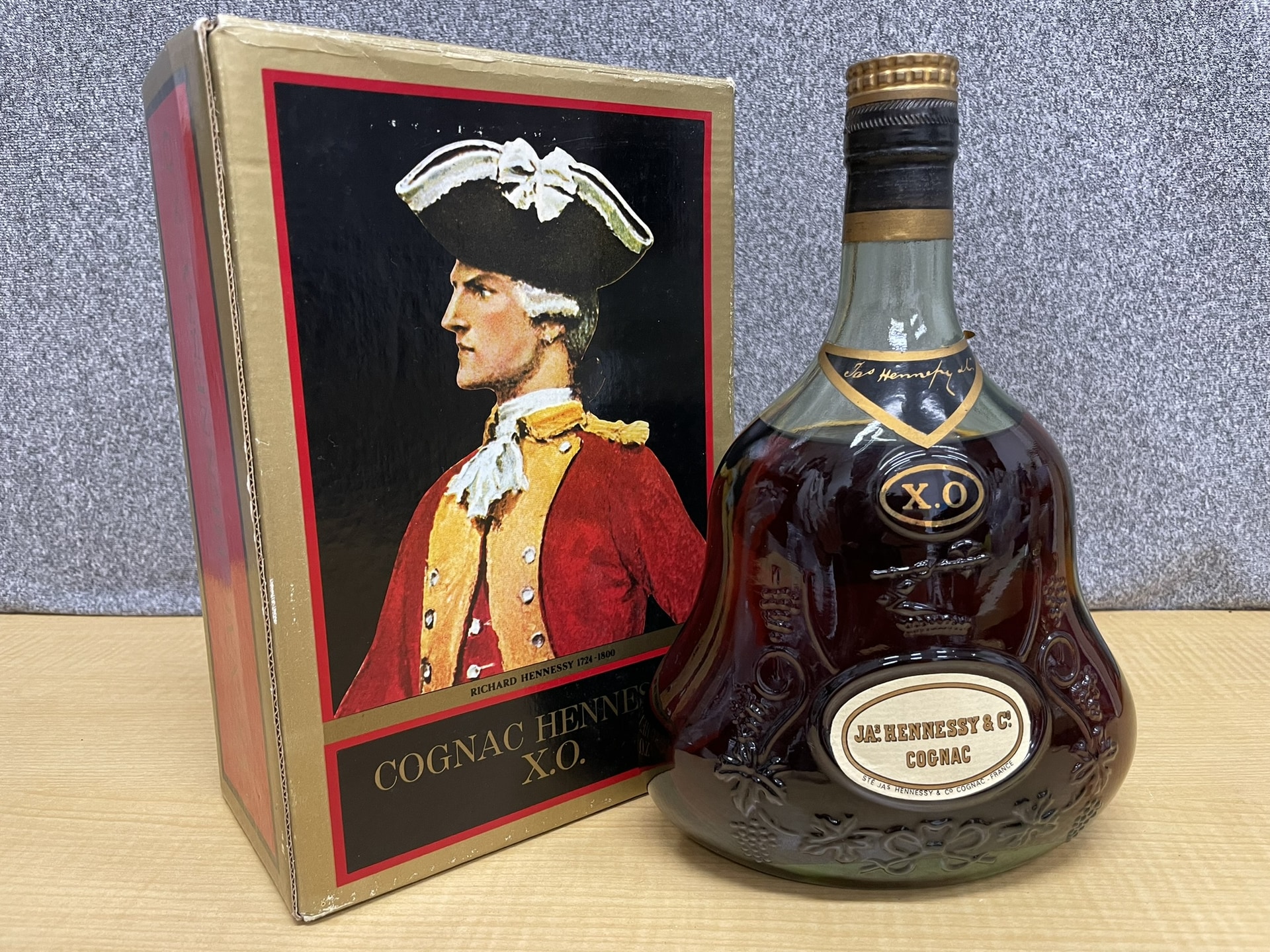 JA’s HENNESSY XO 旧ラベル 金キャップ グリーンボトル コニャック 700ml
