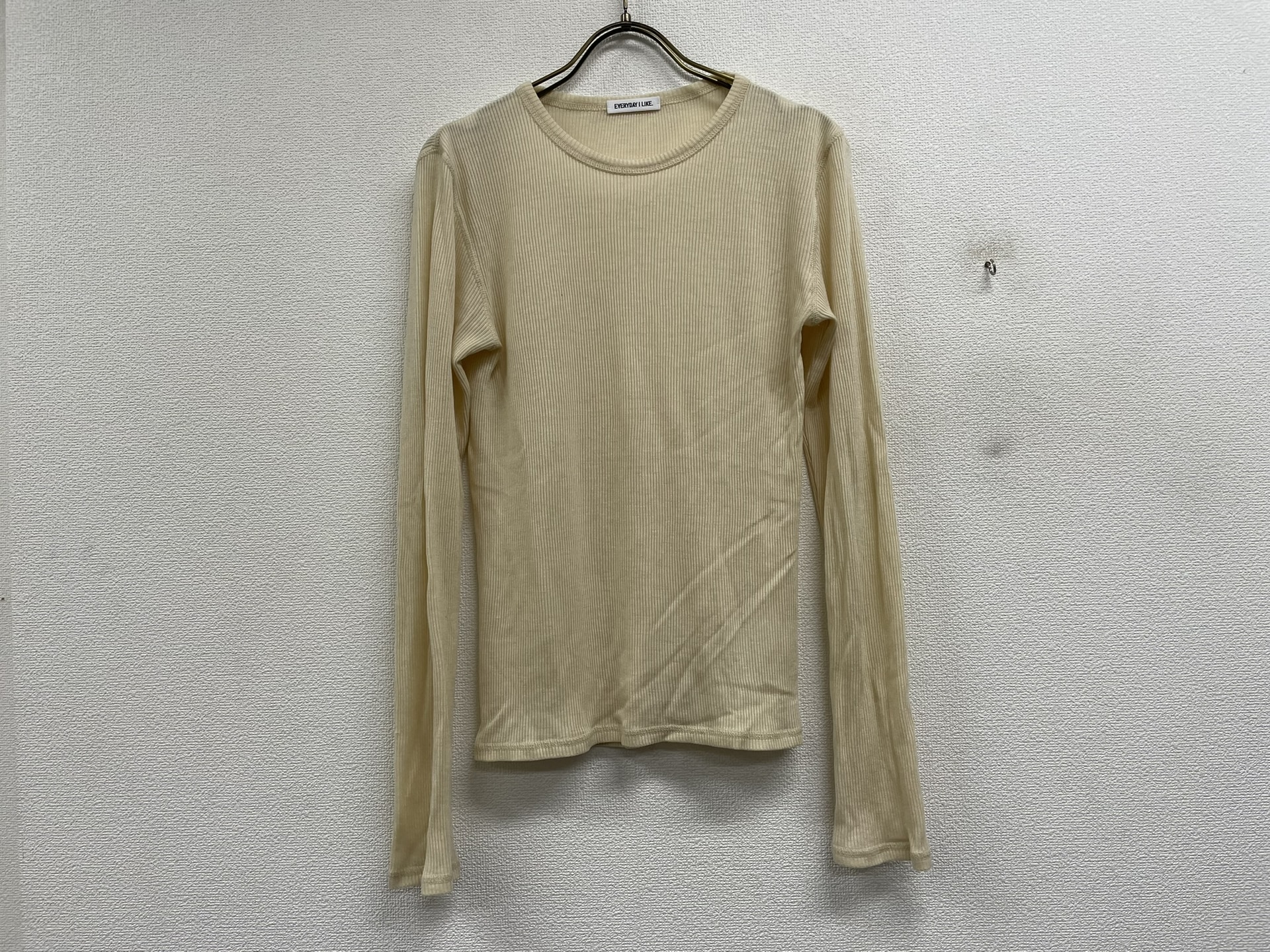 Deuxieme Classe テレコロングスリーブプルオーバー