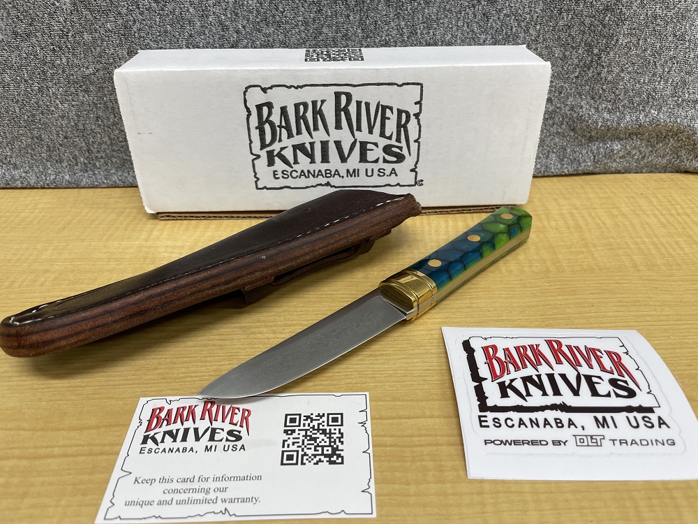 BARK RIVER KITSUNE TANTO Borealis Dragon Scale Toxic Liners