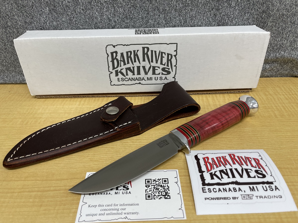 BARK RIVER MANITOU CPM Cru-Wear Red Tigertail Maple Burl