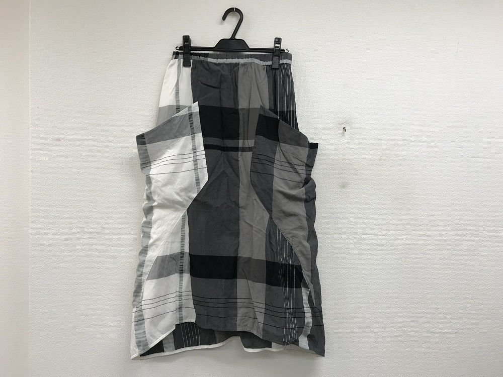 センソユニコ慈雨 変形デザインロングスカート