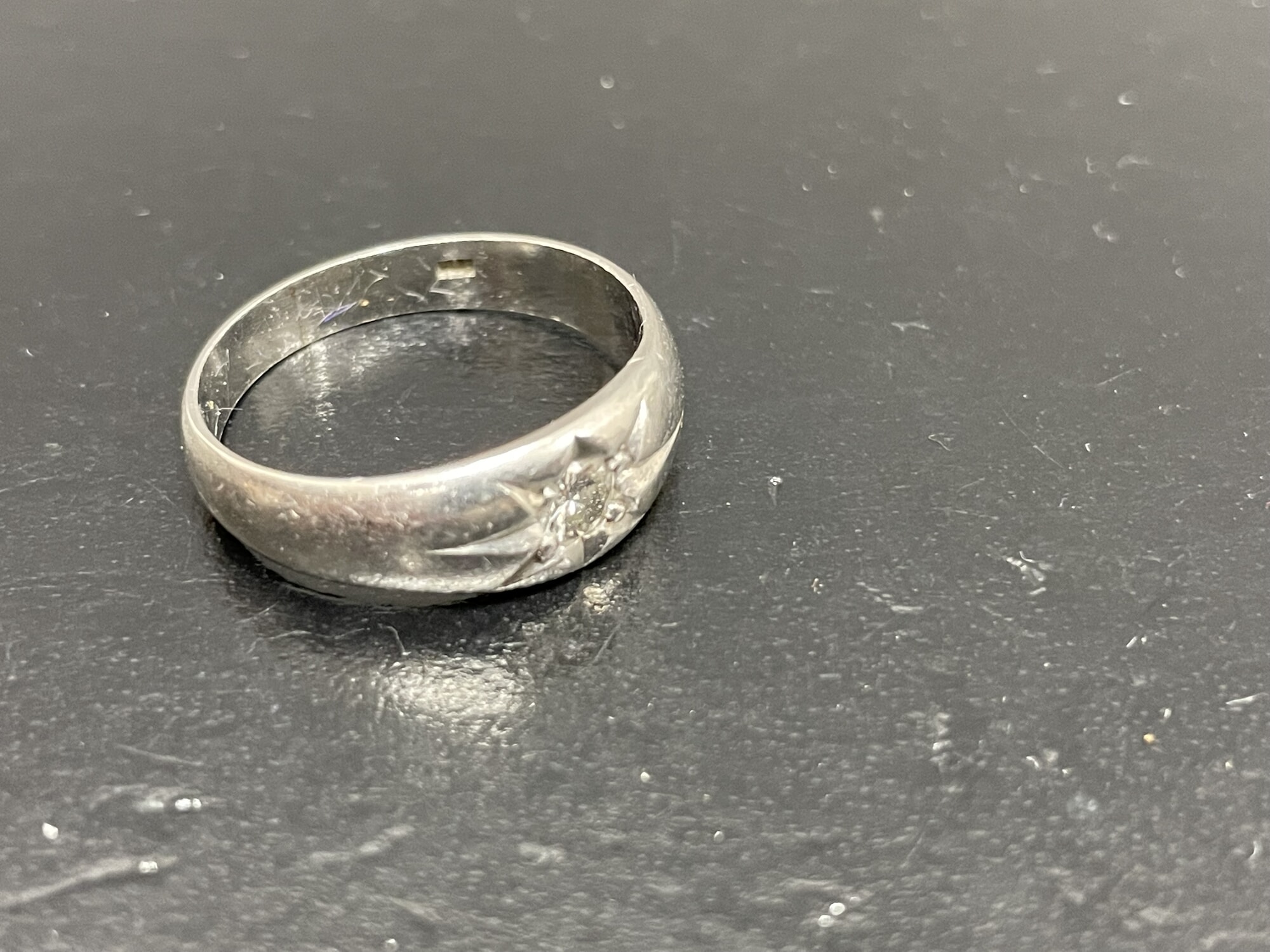 プラチナリング ダイヤ0.17ct