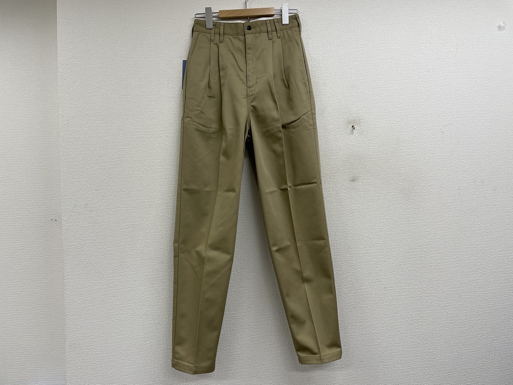 ok.soon×dickies 2tuck tapered chino pants