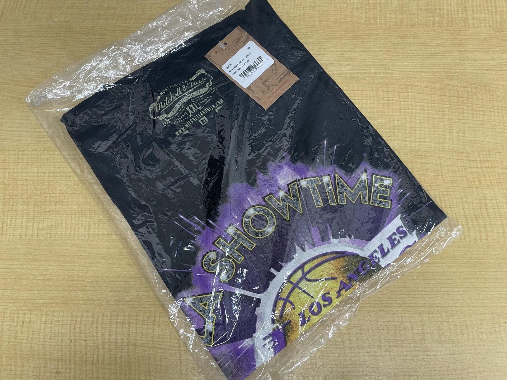 MITCHELL&NESS NBA SHOWTIME 17X LAKERS Tシャツ