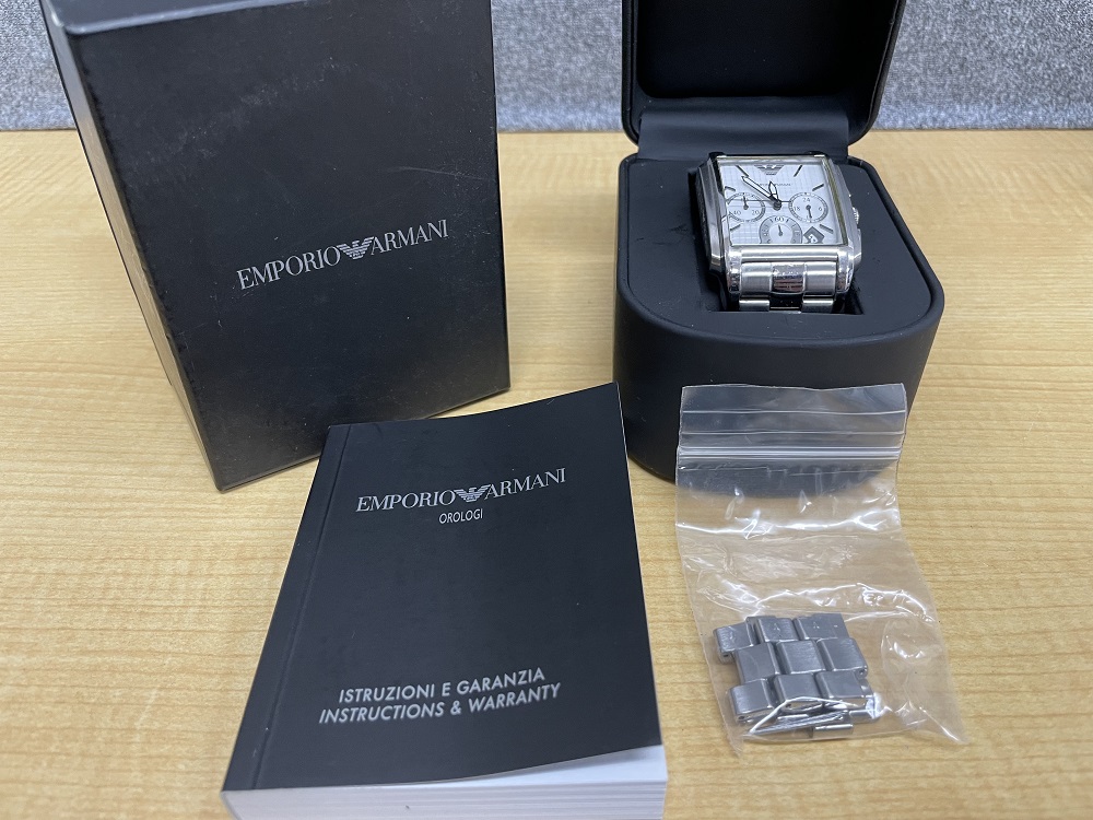 EMPORIO ARMANI AR0483 メンズクォーツ腕時計