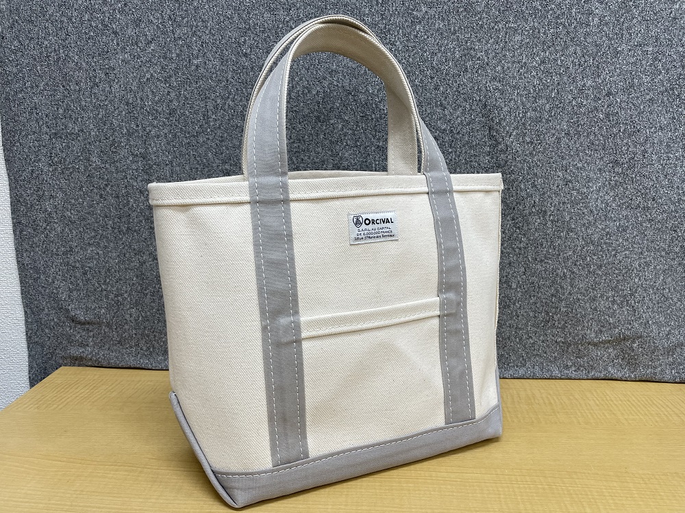 ORCIVAL コットンキャンバストートバッグS