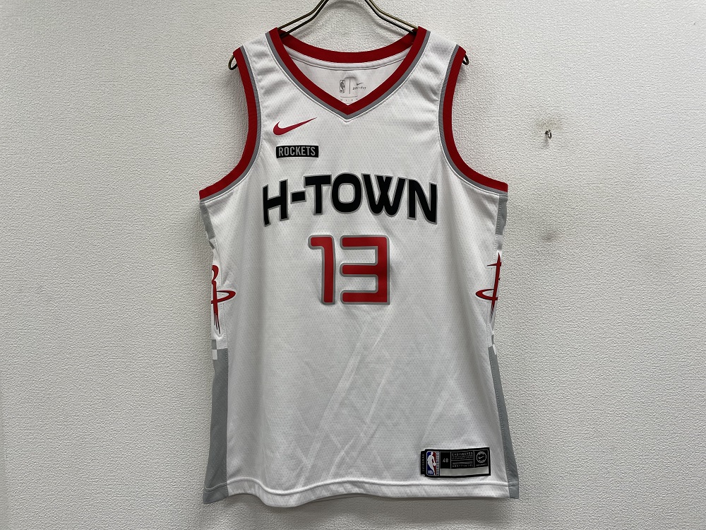 NIKE AV4640-101 ヒューストンロケッツ #13 ジェームズハーデン 19シティエディション スイングマンジャージー