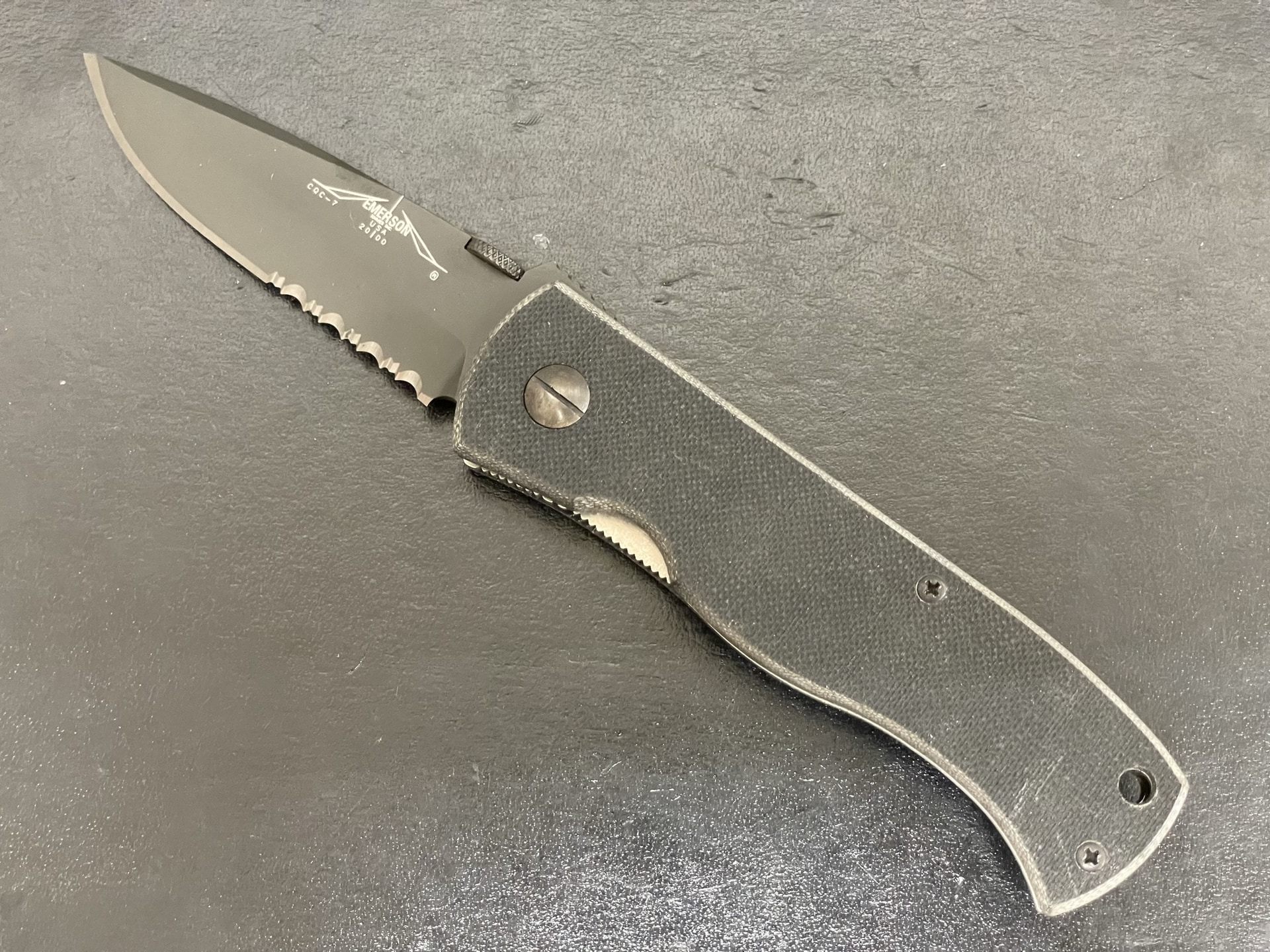 EMERSON 2000年 CQC-7 フォールディングナイフ