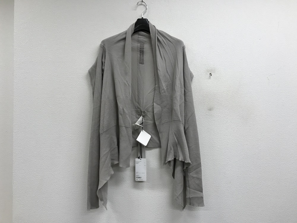 Rick owens ミディアムラップカーディガン
