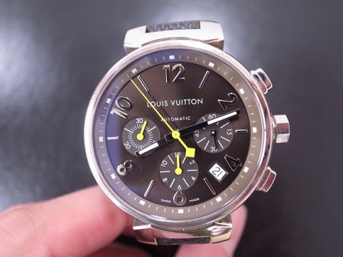 LOUIS VUITTON Q1121 タンブールクロノ