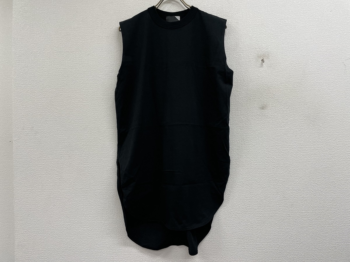ATON SUVIN AIR SPINNING ROUND HEM TANK TOP
