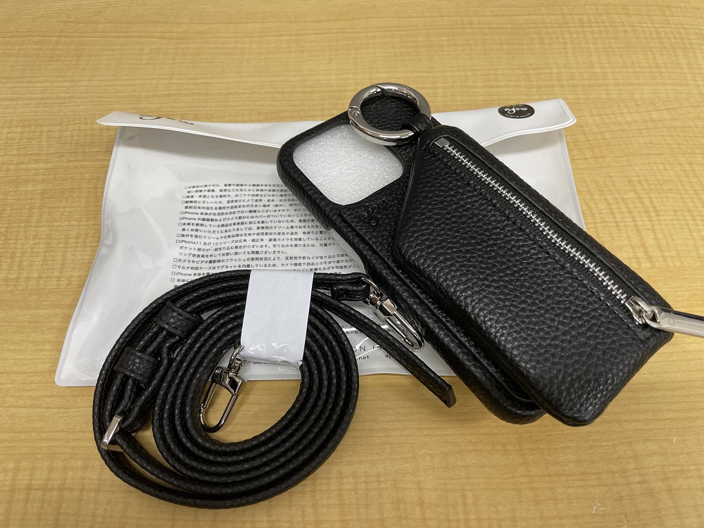 ajew ajew cadenas zipphone case shoulder iPhone14Pro