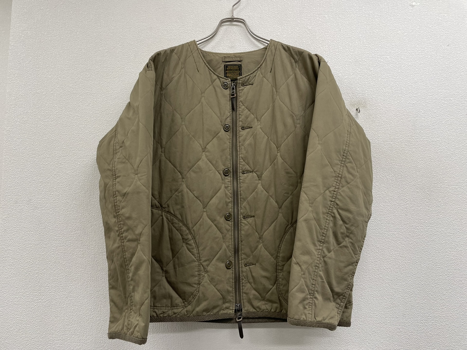 BMING by BEAMS 2WAYキルトノーカラーブルゾン