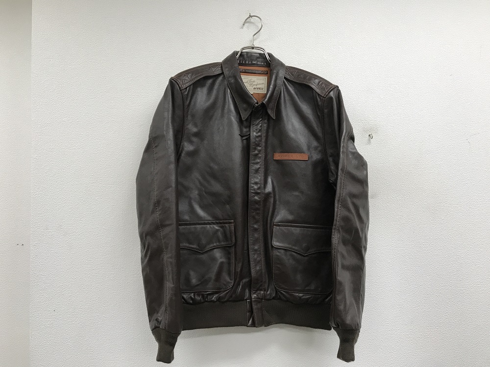 AVIREX 6181061 A-2 JACKET PLAIN