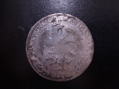 メキシコ 8レアル銀貨1877年